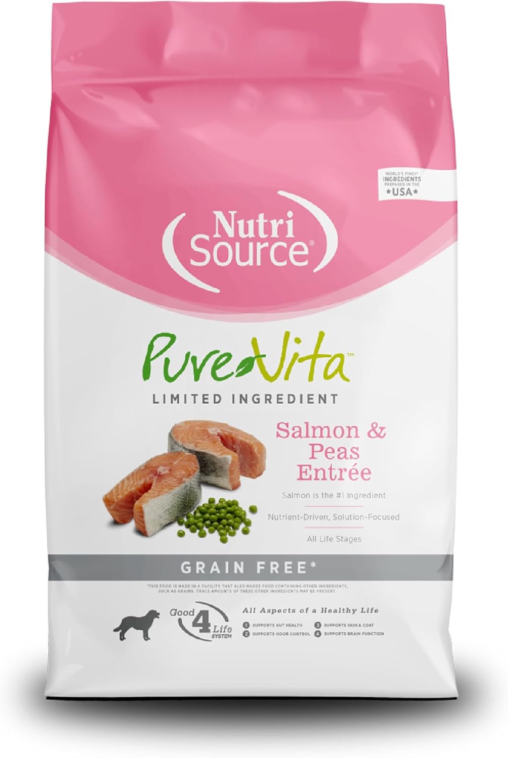 NutriSource PureVita Salmon & Peas Dog Food