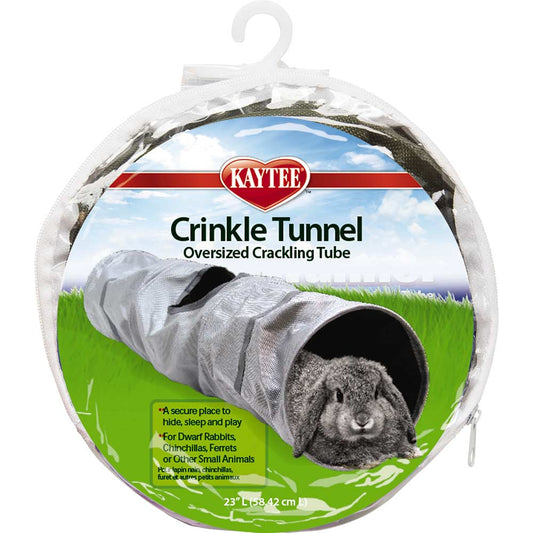 Kaytee Crinkle Tunnel Oversized Crackling Tube Small Animal Toy
