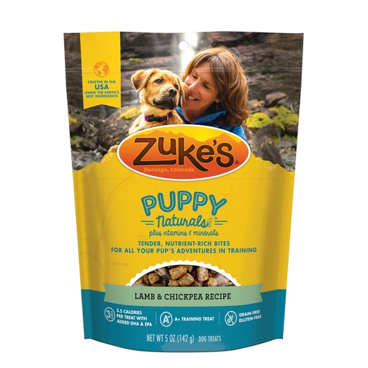 Zukes's Mini Naturals® Puppy Lamb & Chickpea Training Dog Treats