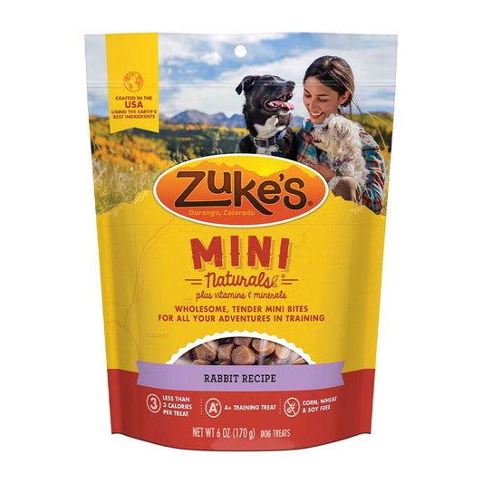 Zukes's Mini Naturals® Rabbit Recipe Training Dog Treats