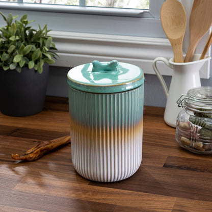 Skandi Treat Canister: Blue