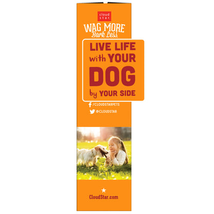 Cloud Star Wag More Bark Less Grain-Free Oven Baked with Pumpkin Dog Treats 14 oz