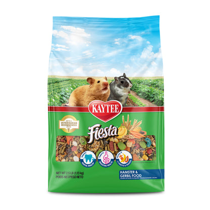 Kaytee Fiesta Hamster Gerbil Food, 2.5lb