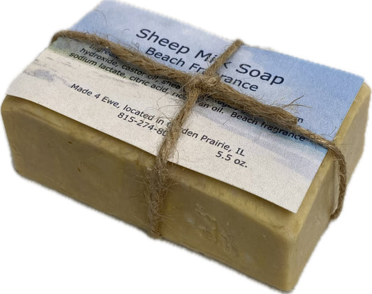 Made 4 Ewe Sheep Milk Soap, Beach 5.5 oz