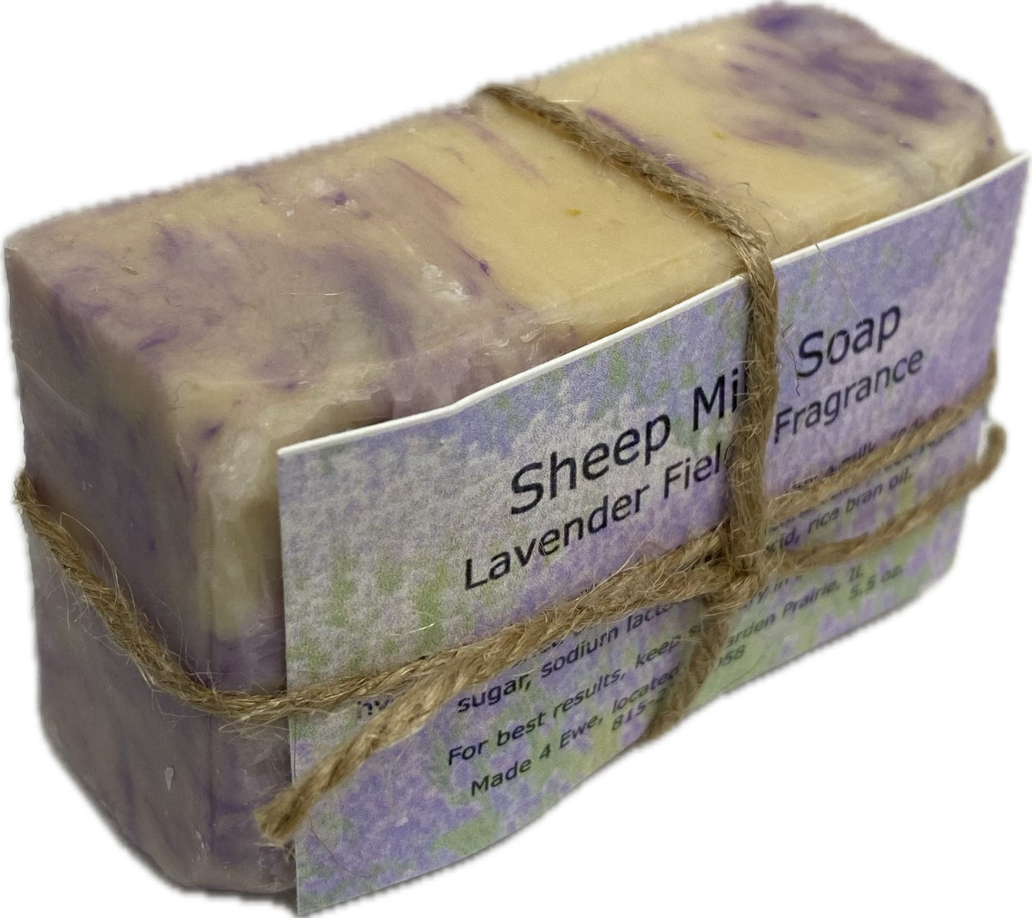 Made 4 Ewe Sheep Milk Soap, Lavender Fields 5.5 oz