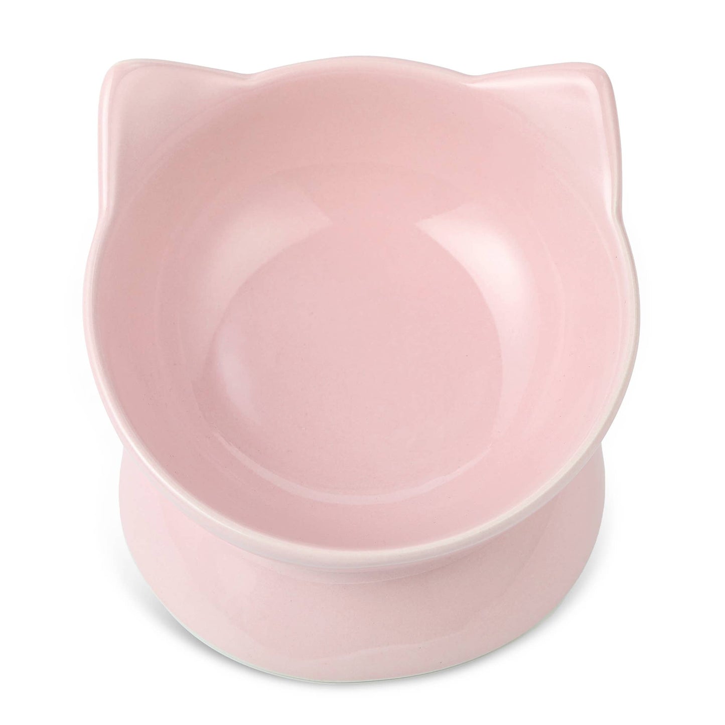 Oscar Tilt Cat Dish: Multi-Colored