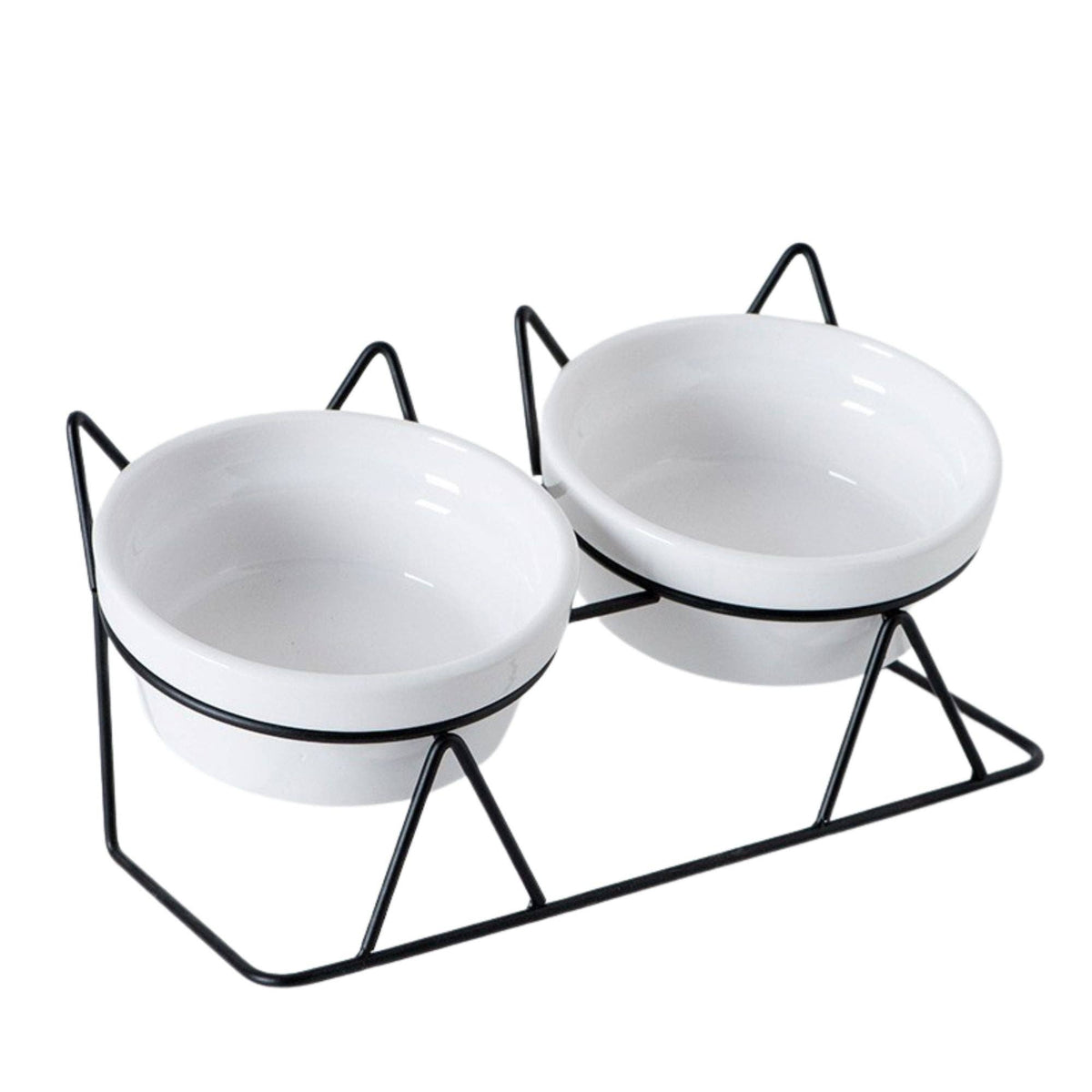 Verona Cat Dining Set: Black
