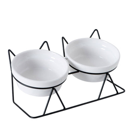 Verona Cat Dining Set: Black