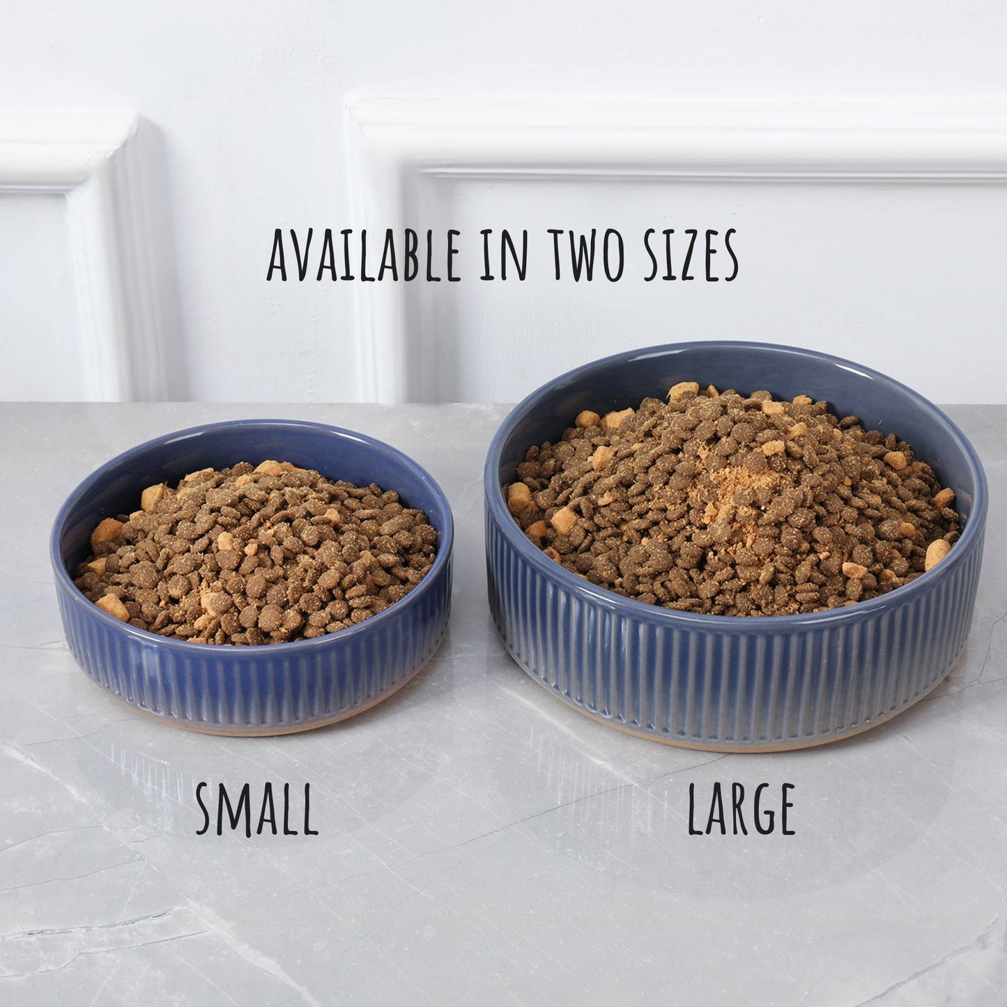 Skandi Pet Bowl: Blue / Small