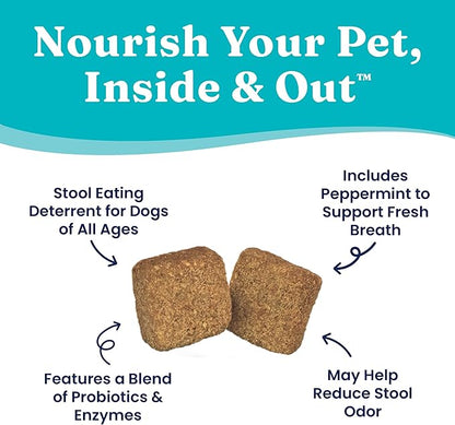 Solid Gold Stop Eating Poop Chews for Dogs Natural Supplement for Dogs