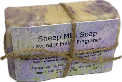 Made 4 Ewe Sheep Milk Soap, Lavender Fields 5.5 oz