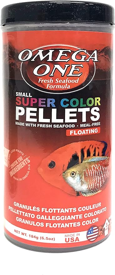 Omega One Super Color Pellets Small Floating