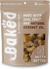 Load image into Gallery viewer, Mount Ara Nutty Butter Baked Dog Treats 6 oz
