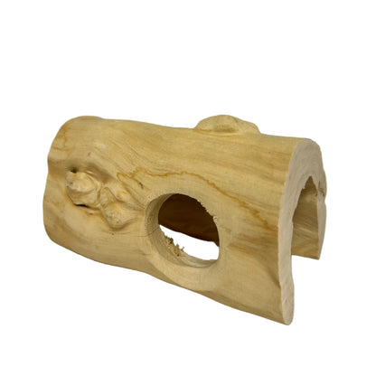 Java Wood Cave – Natural Reptile Hideout Small