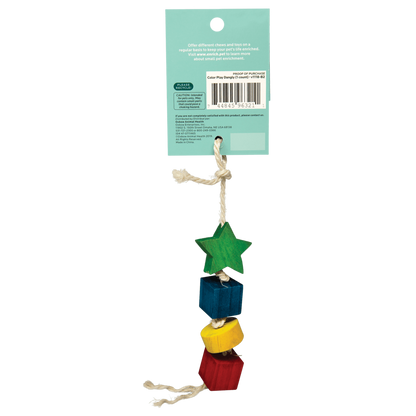 Oxbow Enriched Life Color Play Dangly Small Animal Toy
