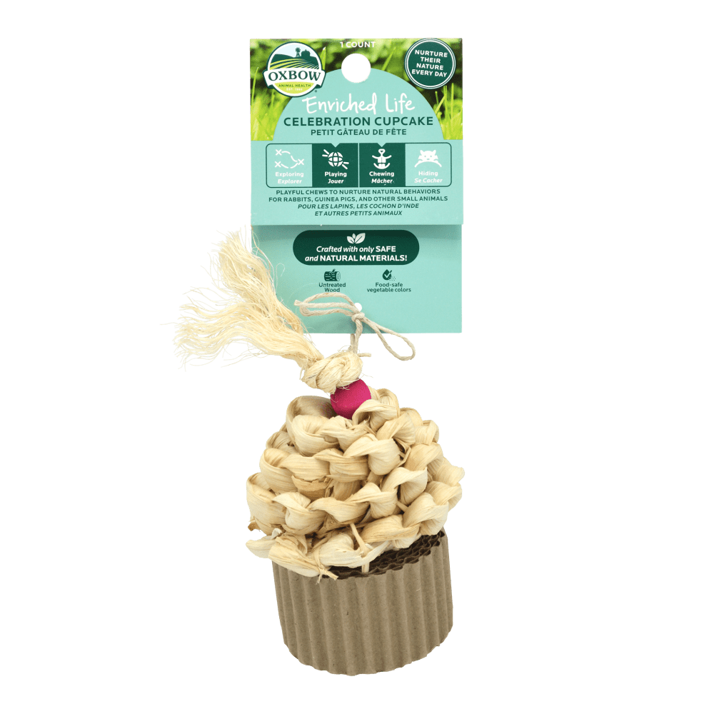 Oxbow Enriched Life Celebration Cupcake Small Pet Toy