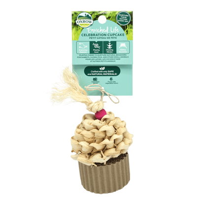 Oxbow Enriched Life Celebration Cupcake Small Pet Toy