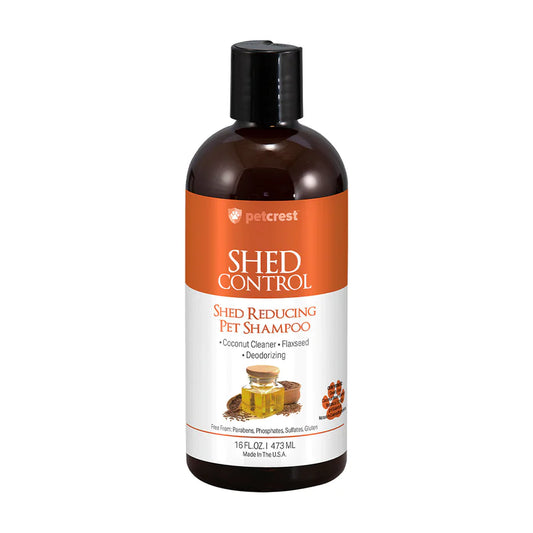 Petcrest Shed Control Shampoo for Dogs & Cats 16 oz.