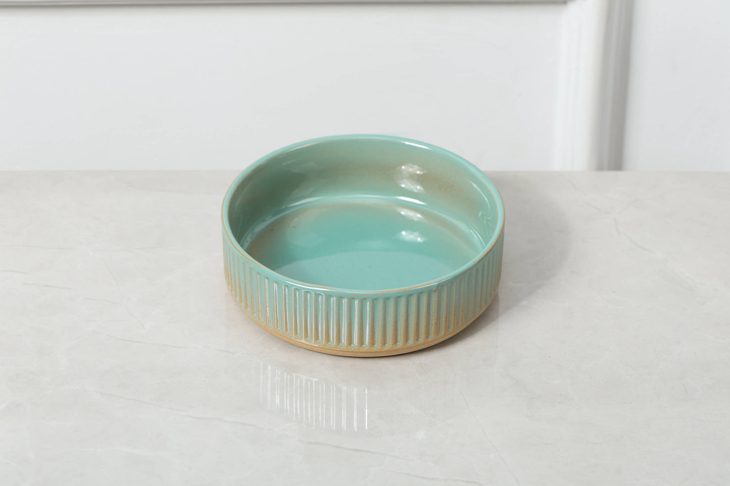 Skandi Pet Bowl: Green / Large