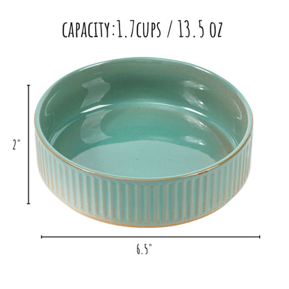 Skandi Pet Bowl: Green / Small