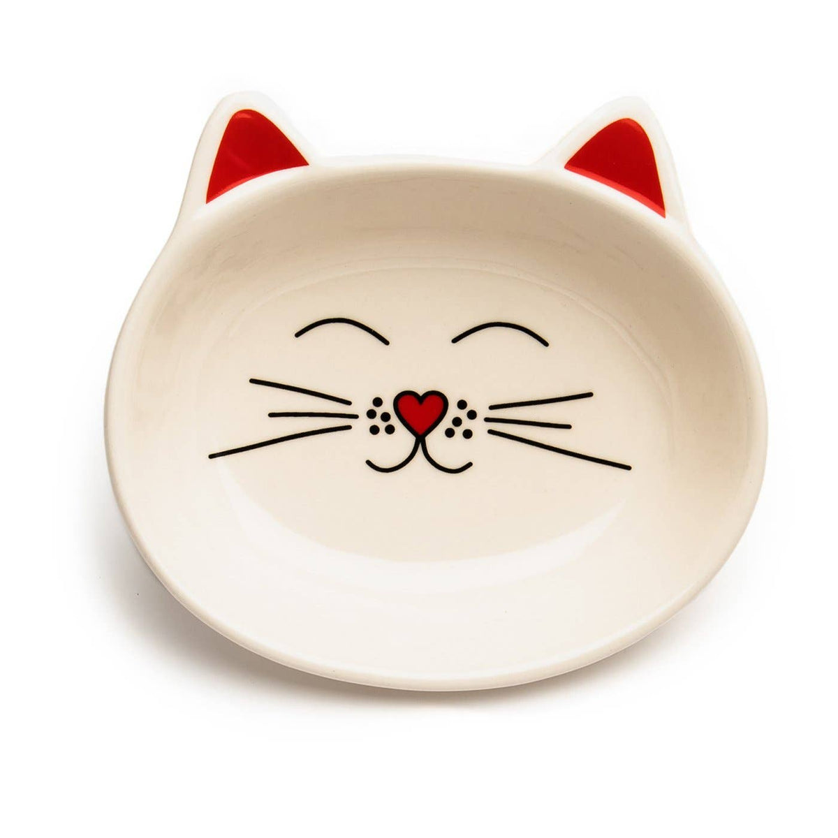 Oscar Cat Dish: Blue