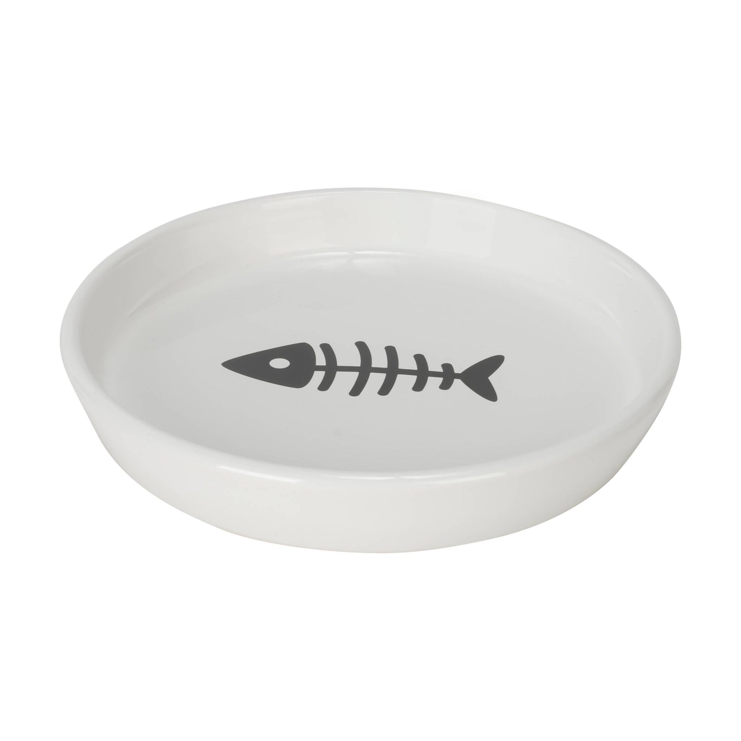 Oscar Classic Round Cat Dish: Pink