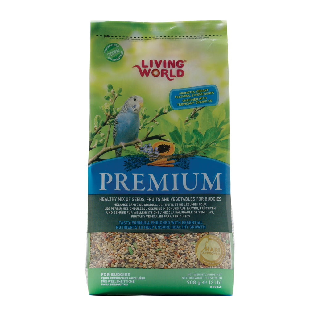 Living World Premium Mix For Budgies