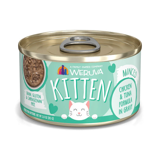 Weruva Chicken & Tuna Formula in Gravy Wet Kitten Food