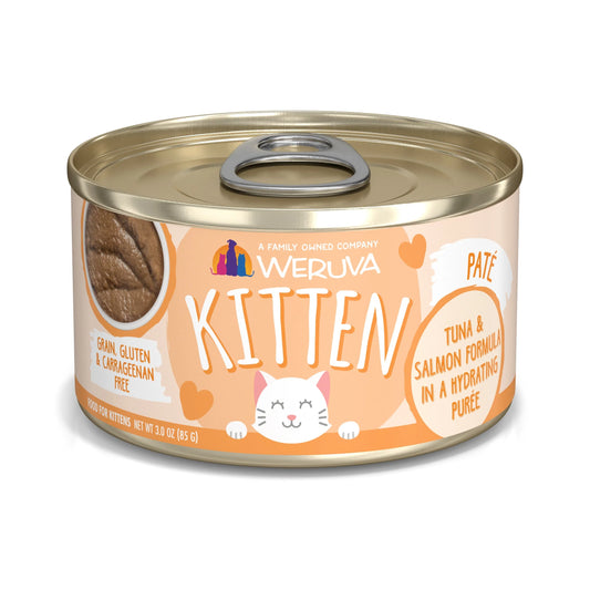Weruva Tuna & Salmon Formula Pate Wet Kitten Food