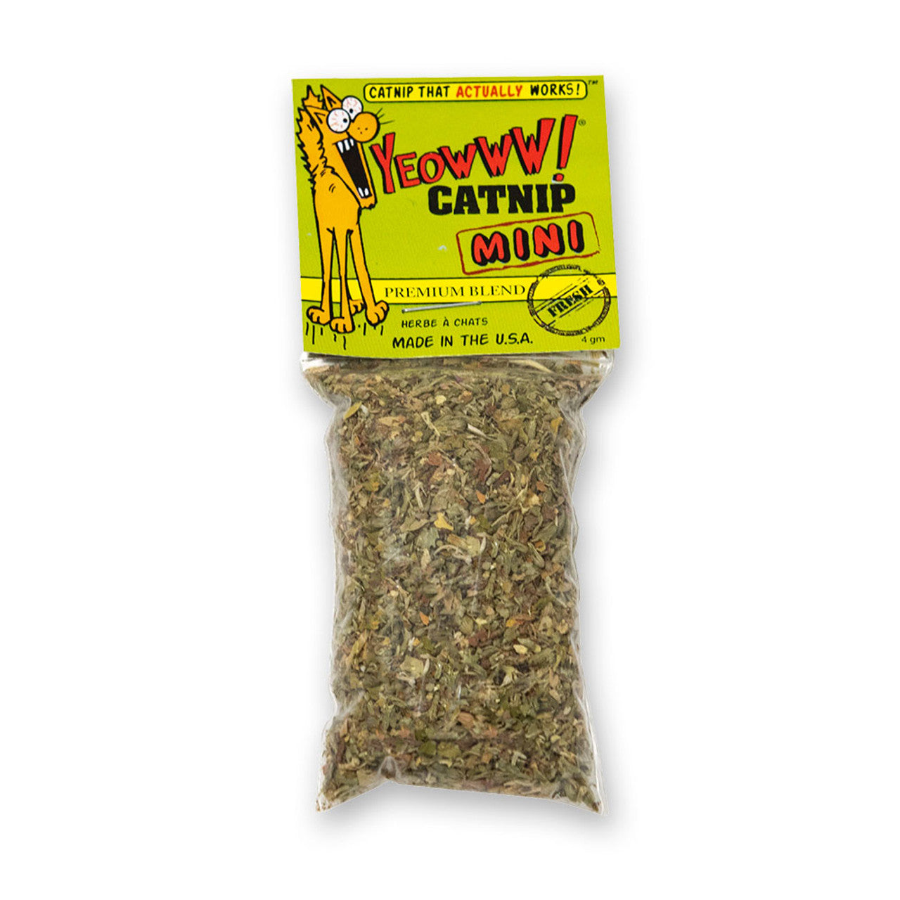 Yeowww! Organic Mini Catnip, 4g