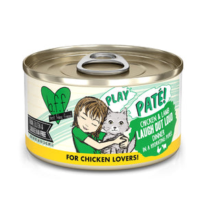 Weruva B.F.F. Play Pate! Chicken & Lamb Laugh Out Loud Canned Cat Food