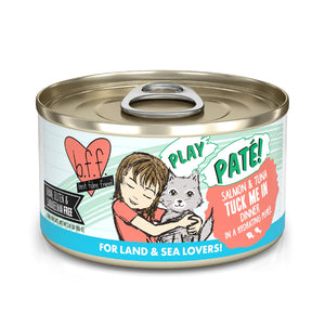 Weruva B.F.F. Play Pate! Salmon & Tuna Tuck Me In Canned Cat Food
