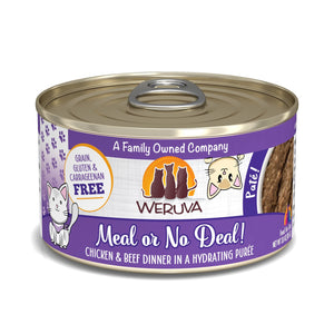 Weruva Pate Meal or No Deal! Chicken & Beef in a Hydrating Puree