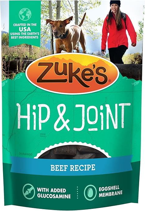 Zuke's Hip & Joint Beef Recipe Dog Treats 6 oz.