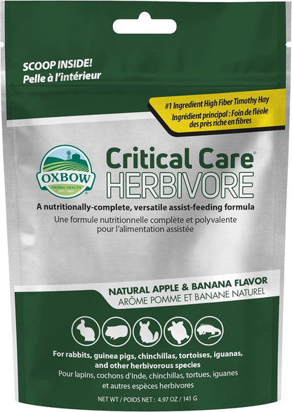Oxbow Critical Care Herbivore Apple-Banana