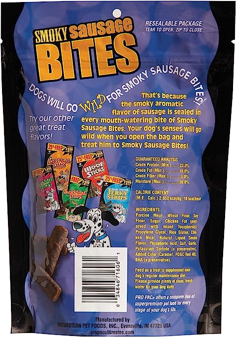 PRO PAC® Smoky Sausage Bites 7.2 oz