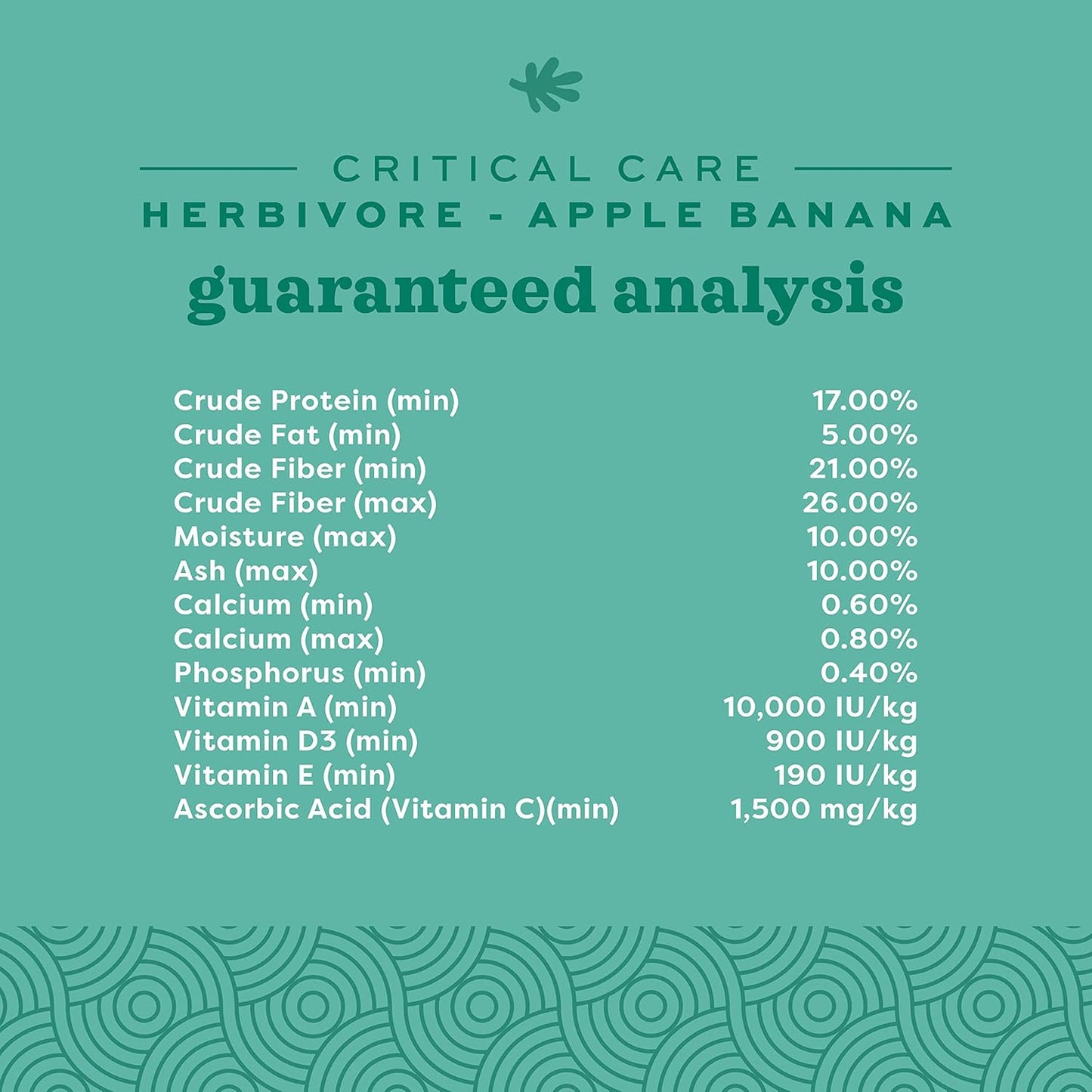 Oxbow Critical Care Herbivore Apple-Banana