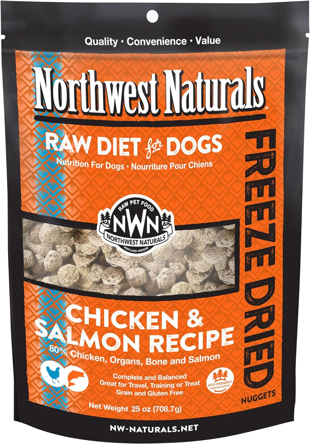 Northwest Naturals Freeze Dried Chicken & Salmon Recipe for Dogs