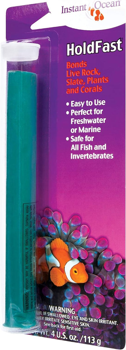 Instant Ocean HoldFast Epoxy Stick, Fish Safe 4 oz