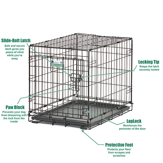 MidWest ConTour Dog Crate 24" Single Door