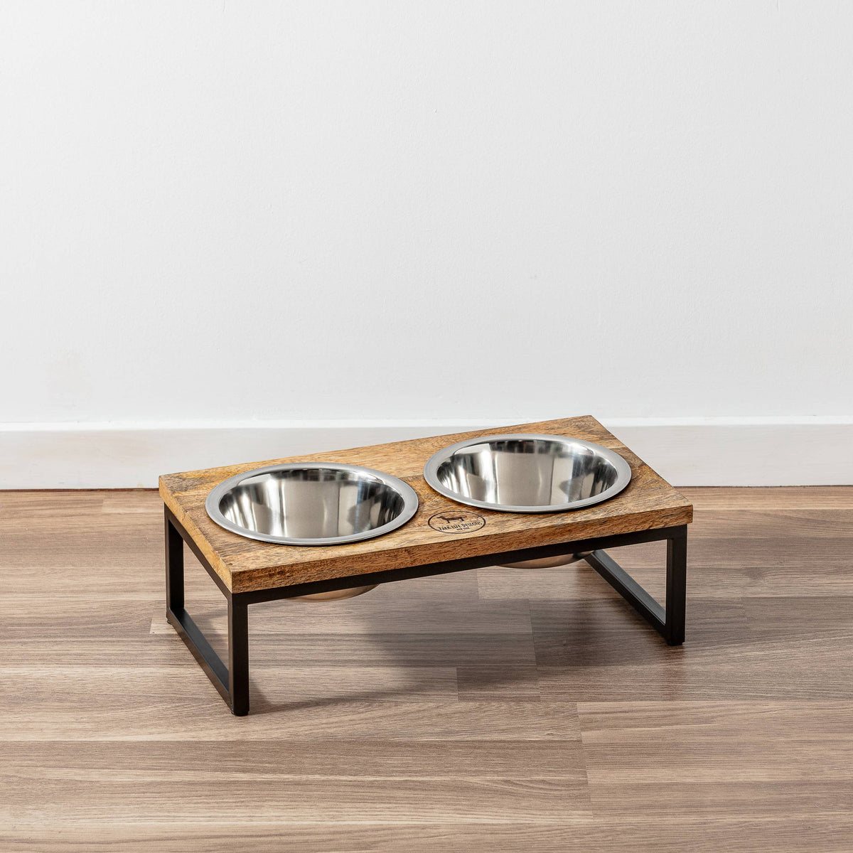 Hearth and Haven Elevated Pet Bowl Set - Modern Design : Small