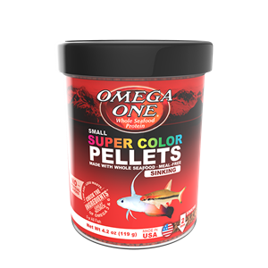 Omega One Super Color Sinking Pellets Tropical Fish Food