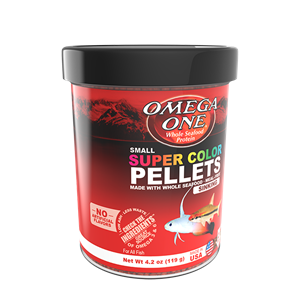 Omega One Super Color Sinking Pellets Tropical Fish Food