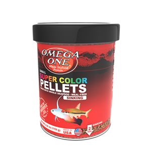 Omega One Super Color Sinking Pellets Tropical Fish Food