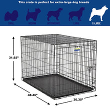 Load image into Gallery viewer, MidWest ConTour Dog Crate 48&quot; Single Door

