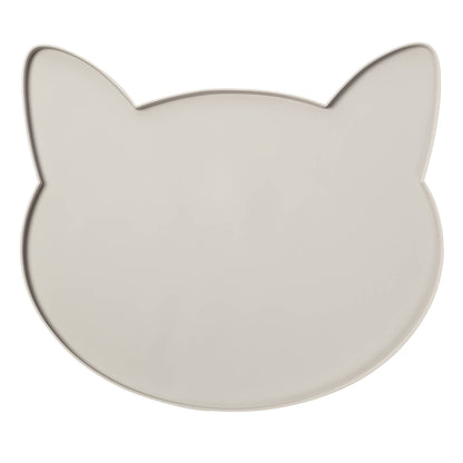 Oscar Silicone Cat Placemat: Blush Pink