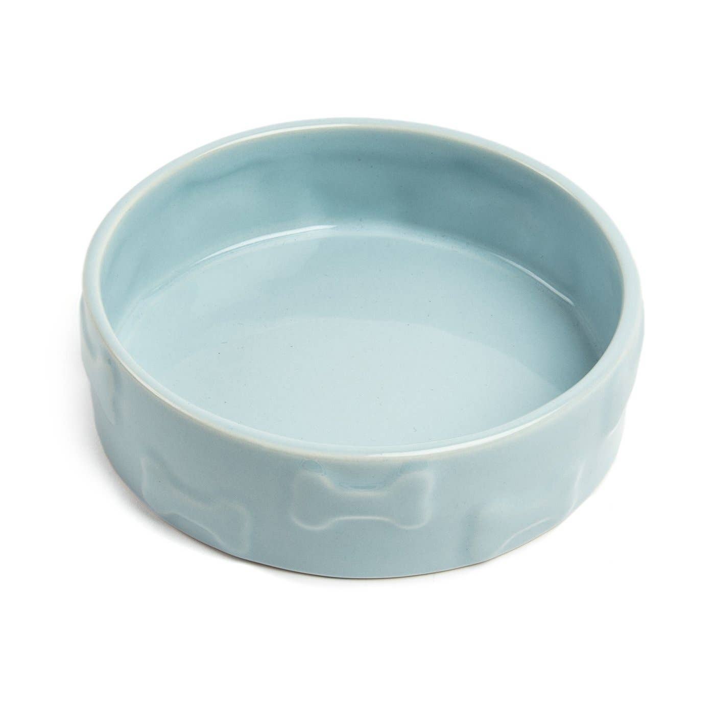 Manor Blue Pet Bowl: Medium