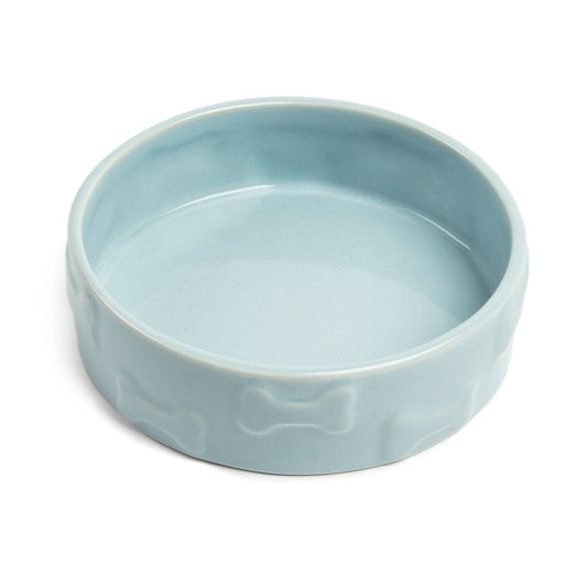 Manor Blue Pet Bowl: Medium
