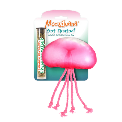 Meowijuana Get Floated Jellyfish Refillable Cat Toy