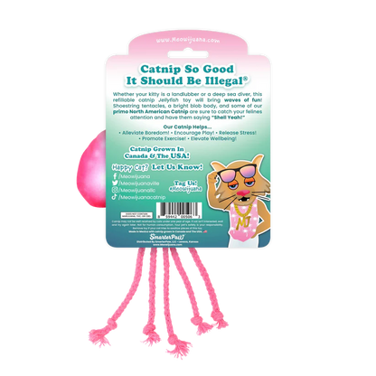 Meowijuana Get Floated Jellyfish Refillable Cat Toy